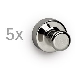 Aimant néodyme, quille, diamètre: 12 mm, nickel