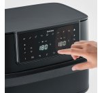 Severin FR 2490 fryer Double 9 L Stand-alone 2600 W Hot air fryer Black
