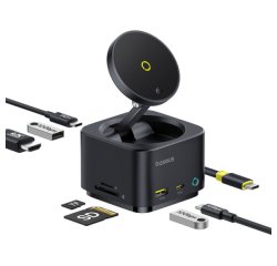 Baseus MagPro Series II USB Tipo C 10000 Mbit/s Negro
