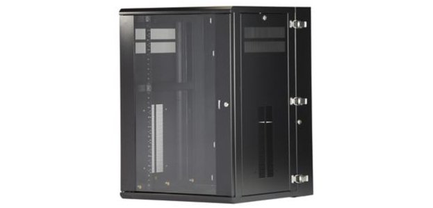 Panduit PZWMC18W rack 18U Da parete Nero