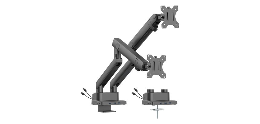 Urban Factory FAM20UF support d'écran plat pour bureau 81,3 cm (32") Noir