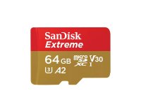 SanDisk Extreme 64 Go MicroSDXC UHS-I Classe 10