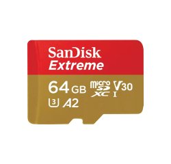 SanDisk Extreme 64 GB MicroSDXC UHS-I Classe 10