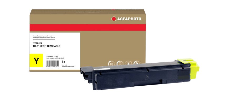 AgfaPhoto APTK5150YE Cartouche de toner Compatible Jaune