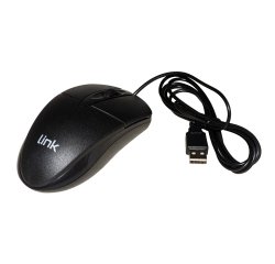 LINK Mouse Ottico Usb 3 Tasti Nero