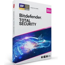 Bitdefender Total Security Sécurité antivirus 1 licence(s) 1 année(s)