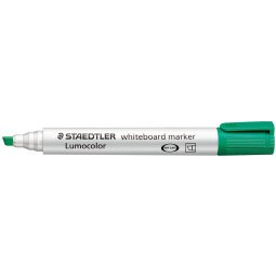 Marqueur effaçable rechargeble Staedtler Whiteboard Lumocolor pointe ogive 2 mm vert