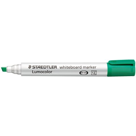 Marqueur effaçable rechargeble Staedtler Whiteboard Lumocolor pointe ogive 2 mm vert