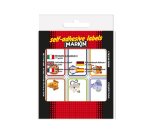 Koh-I-Noor X11046-2 self-adhesive label Rectangle Permanent Multicolour 60 pc(s)