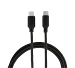 Mobilis 001350 câble USB USB 2.0 2 m USB C Noir, Gris