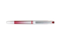 Roller uniball eye needle pointe indéformable 0.7mm encre liquide super ink permanent système exclusif uni-flow rouge