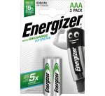 Pile energizer rechargeable extrême hr3 aaa 800 blister 2 unités