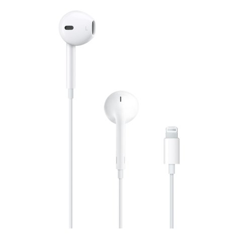 Écouteurs connecteur Lightning, télécommande et microphone intégrés, résistants eau & transpiration