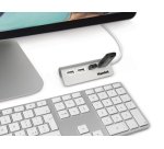 Hamlet 4 port Hub usb 2.0 a 4 porte 480 Mbps