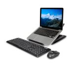 Hamlet Tiramisù Notebook Stand. Supporto universale per Notebook con Tastiera e Mouse Senza Fili