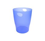 Exacompta 45310D bidone per la spazzatura 15 L Rotondo Polipropilene (PP) Blu
