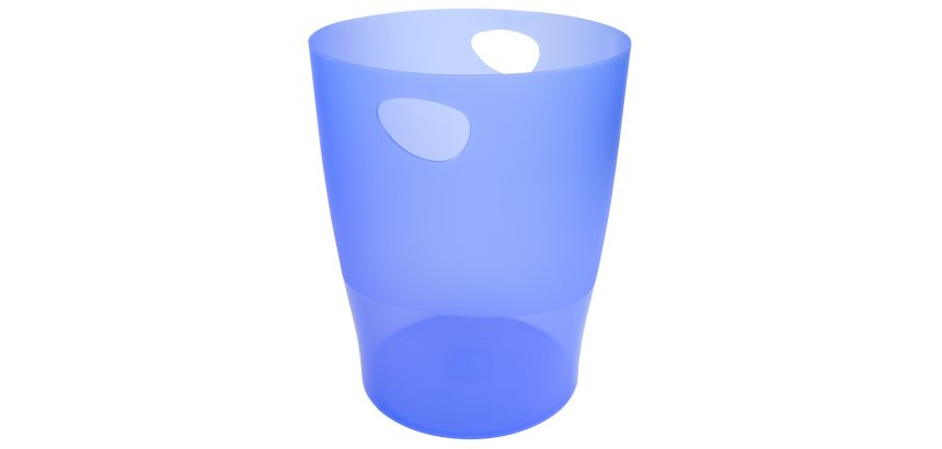 Exacompta 45310D bidone per la spazzatura 15 L Rotondo Polipropilene (PP) Blu