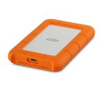 LaCie Rugged USB-C disque dur externe 4 To 5400 tr/min 2.5" USB Type-C 3.2 Gen 1 (3.1 Gen 1) Orange, Argent