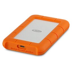 LaCie Rugged USB-C disque dur externe 4 To 5400 tr/min 2.5" USB Type-C 3.2 Gen 1 (3.1 Gen 1) Orange, Argent