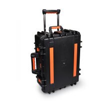 Port Designs 901952 chariot et rangement roulant Module de charge et de gestion Noir, Orange