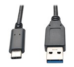 Tripp Lite U428-003-G2 câble USB USB 3.2 Gen 2 (3.1 Gen 2) 1,83 m USB C USB A Noir