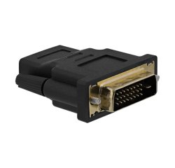 Adaptateur bi-directionnel t'nb hdmi-dvi prise en charge de la resolution jusqu'a      1080p full hd coloris noir
