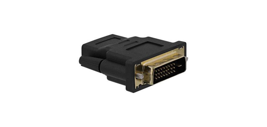 Adaptateur bi-directionnel t'nb hdmi-dvi prise en charge de la resolution jusqu'a      1080p full hd coloris noir