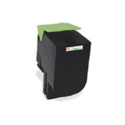Toner remanufacturé OWA - haute capacité - Noir - pour LEXMARK 70C2HK0