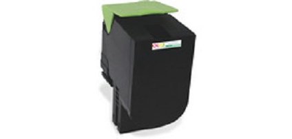 Toner remanufacturé OWA - haute capacité - Noir - pour LEXMARK 70C2HK0