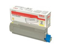 OKI - yellow - original - toner cartridge