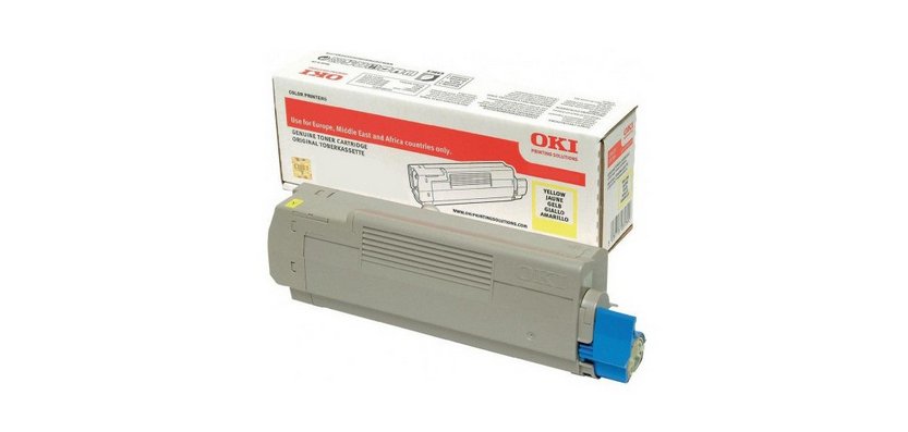 OKI - geel - origineel - tonercartridge