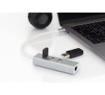Digitus Concentrador USB 2.0 de 3 puertos y adaptador LAN Fast Ethernet con conexión Type-C™
