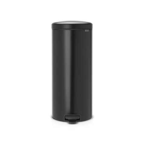 BRABANTIA Poubelle à pédale Pedal bin new icon 30L - matt black - 114540