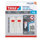 Clou adhésif ajustable - Powerstrips - pour papier peint & plâtre - support