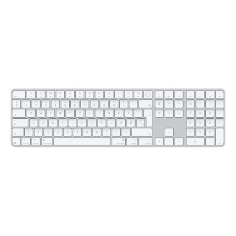 Apple Magic clavier Universel USB + Bluetooth QWERTY Danois Blanc