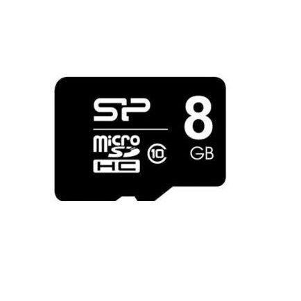 Silicon Power SP008GBSTH010V10SP mémoire flash 8 Go MicroSDHC Classe 10