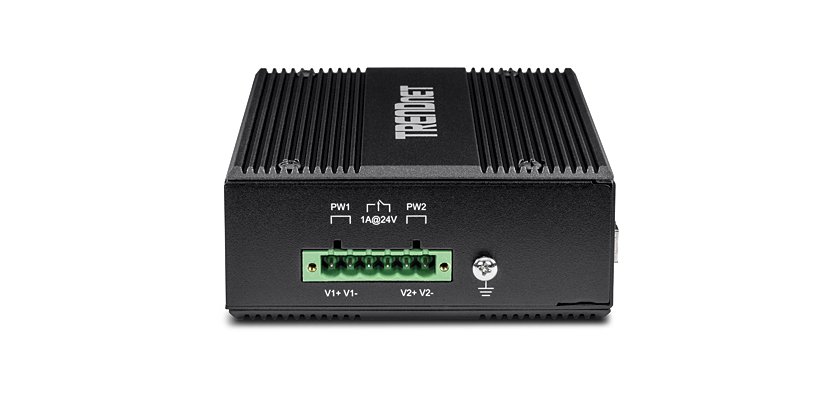 Trendnet TI-UPG62 commutateur réseau Non-géré L2 Gigabit Ethernet (10/100/1000) Connexion Ethernet, supportant l'alimentation via ce port (PoE) Noir