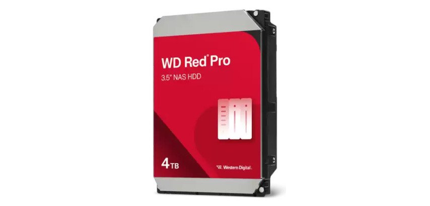 Western Digital Red Pro disque dur 4 To 7200 tr/min 256 Mo 3.5" Série ATA III