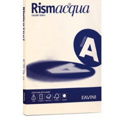 Carta Rismacqua - A4 - 140 gr - avorio 110 - Favini - conf. 200 fogli