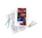 Chemise coin ART'CORNER A3 polypropylène - CREATIV'GALLERY  VIQUEL  transparente incolore - Paquet de 5