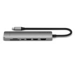 Satechi ST-P7SM hub & concentrateur USB Type-C 10000 Mbit/s Gris