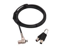 DICOTA D31831 câble antivol Noir, Argent 2 m