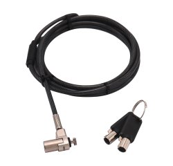 DICOTA D31831 câble antivol Noir, Argent 2 m