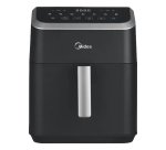 Midea MAD70000ADK friggitrice Singolo 7 L Indipendente 1800 W Friggitrice ad aria calda Nero