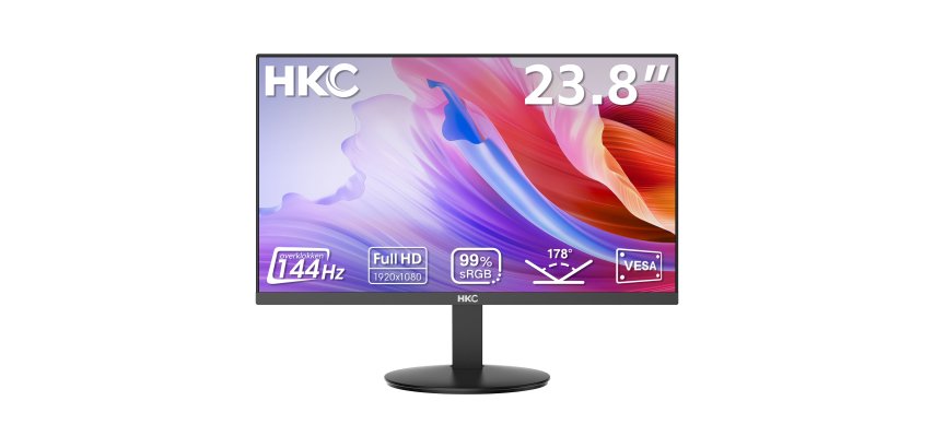 MCL Moniteur 23.8" IPS Full HD, HDMI 1.4 + VGA + A/O