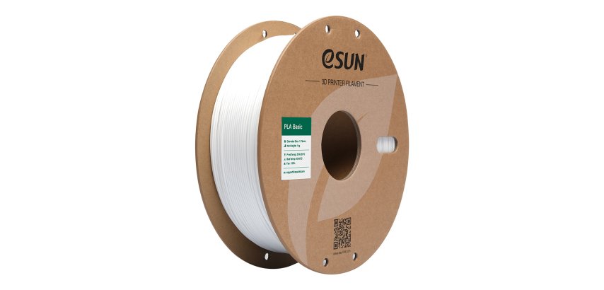 eSUN PLA-Basic Polymilchsäure (PLA) Weiß 1 kg