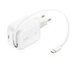 Belkin UltraCharge Smartphone, Tablette, Ordinateur portable, Casques, Smartwatch Blanc Secteur Charge rapide Intérieure