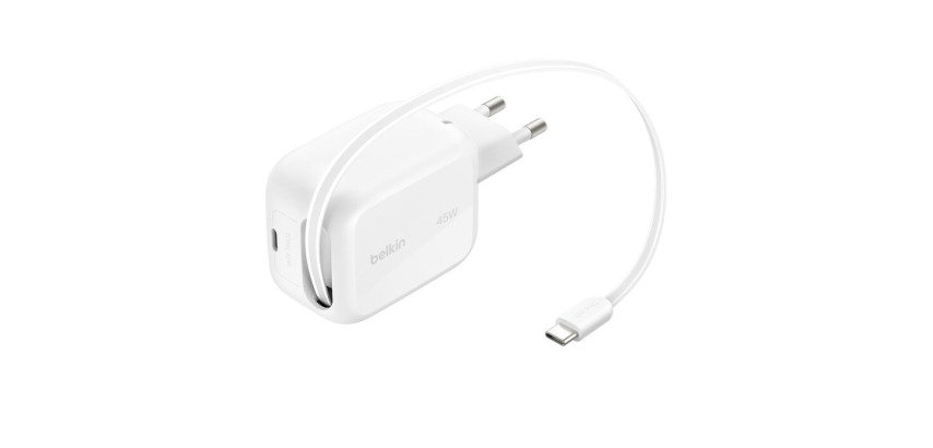 Belkin UltraCharge Smartphone, Tablette, Ordinateur portable, Casques, Smartwatch Blanc Secteur Charge rapide Intérieure