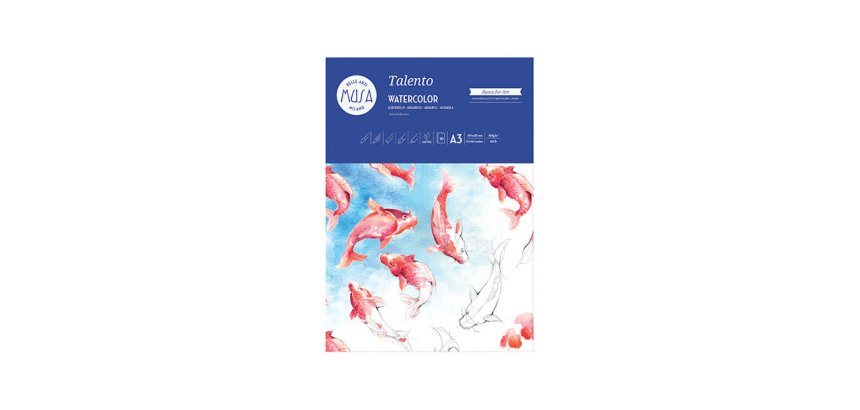 CWR Talento Art paper pad 10 sheets