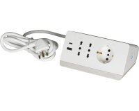 bticino S3711DBU power extension 2 m 3 AC outlet(s) Indoor White